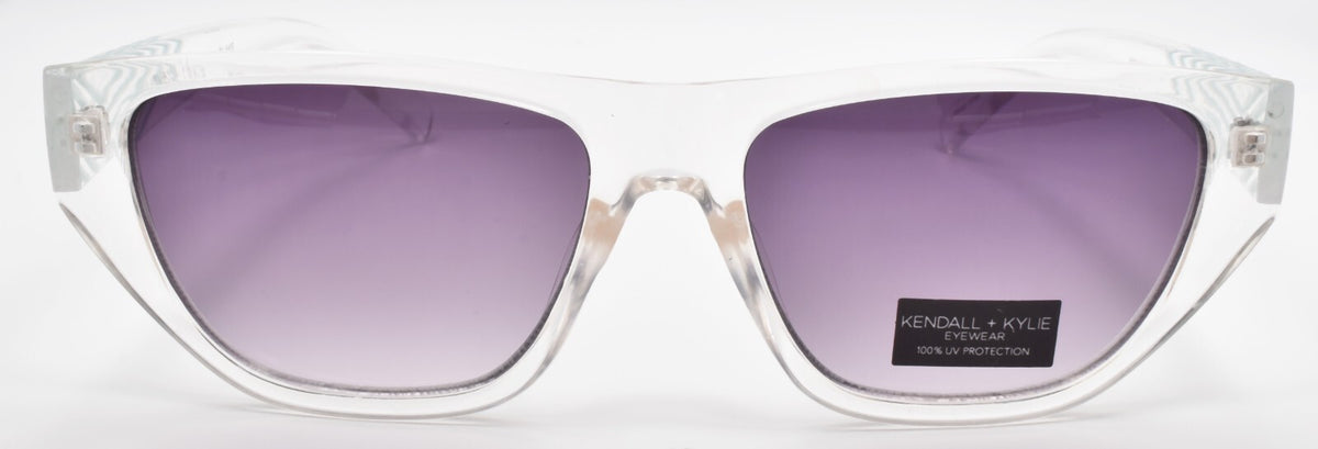 Kendall + Kylie Blake KK5131CE 971 Women's Sunglasses Clear Crystal / Gray