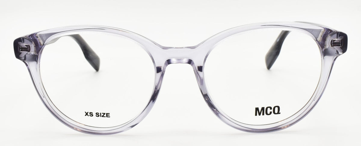 McQ Alexander McQueen MQ0308O 003 Women's Eyeglasses XS 47-17-140 Gray Black