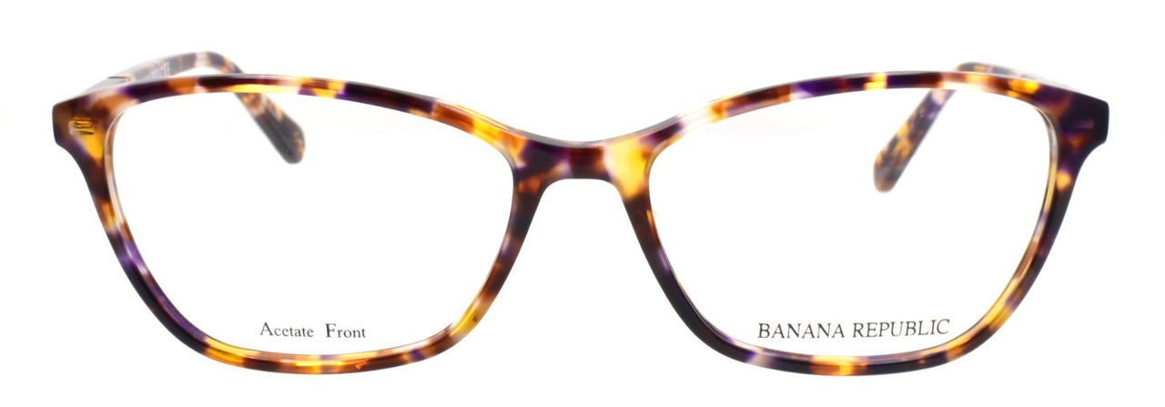 Banana Republic Bree DEX Women's Eyeglasses Frames 53-16-135 Brown Violet Havana