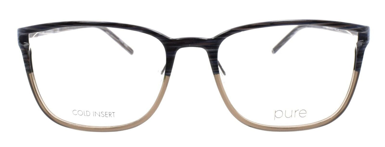 Marchon Airlock 2000 035 Men's Eyeglasses Frames 53-17-145 Grey Horn