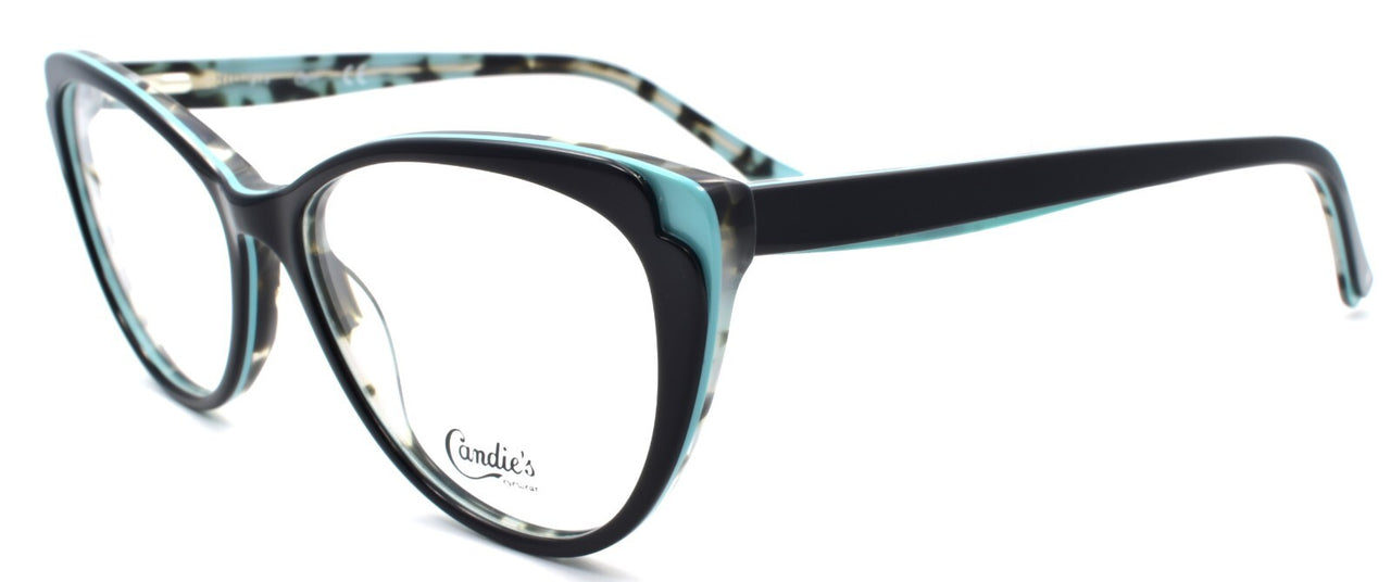 Candie's CA0189 001 Women's Eyeglasses Frames Cat Eye 53-15-140 Black