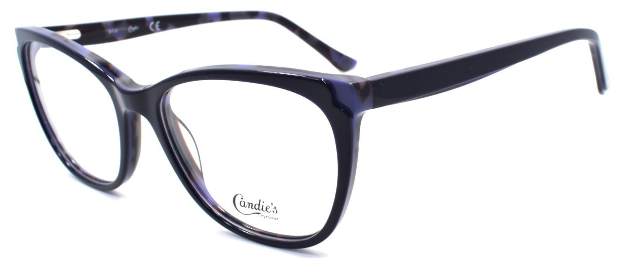 Candie's CA0188 090 Women's Eyeglasses Frames Cat Eye 53-17-140 Shiny Blue