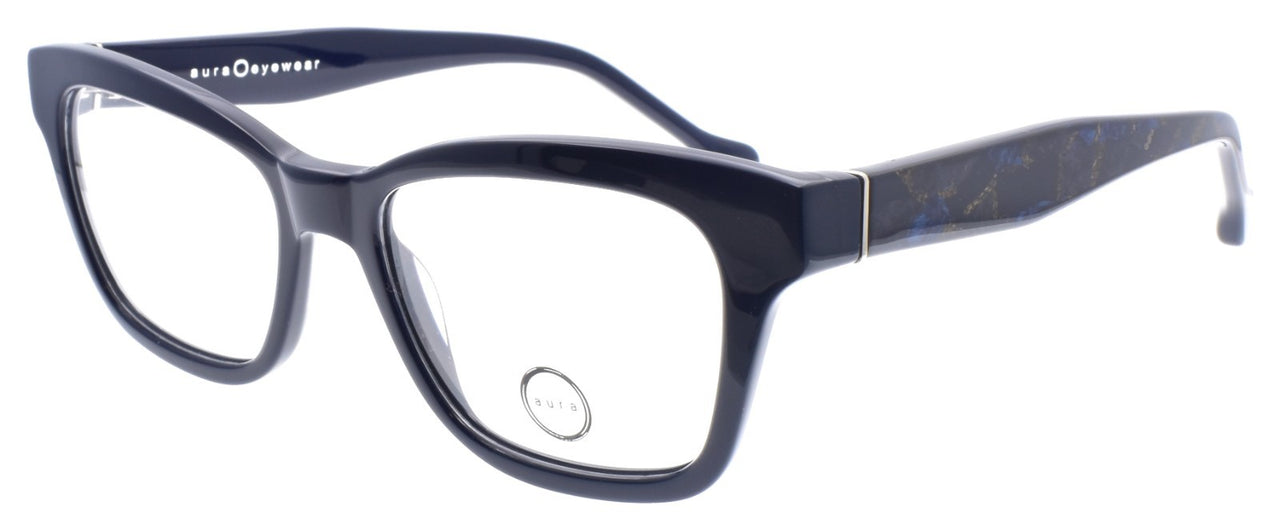 Aura Eyewear Calumet Eyeglasses Frames Acetate 51-17-140 Navy