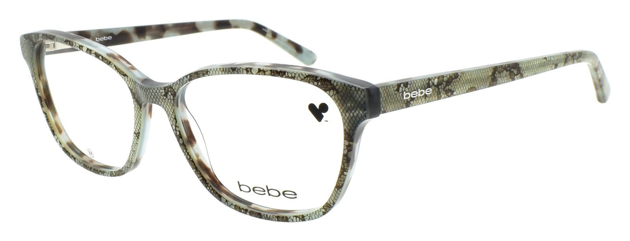 Bebe BB5220 400 Women's Eyeglasses Frames Acetate 55-16-140 Teal Lace