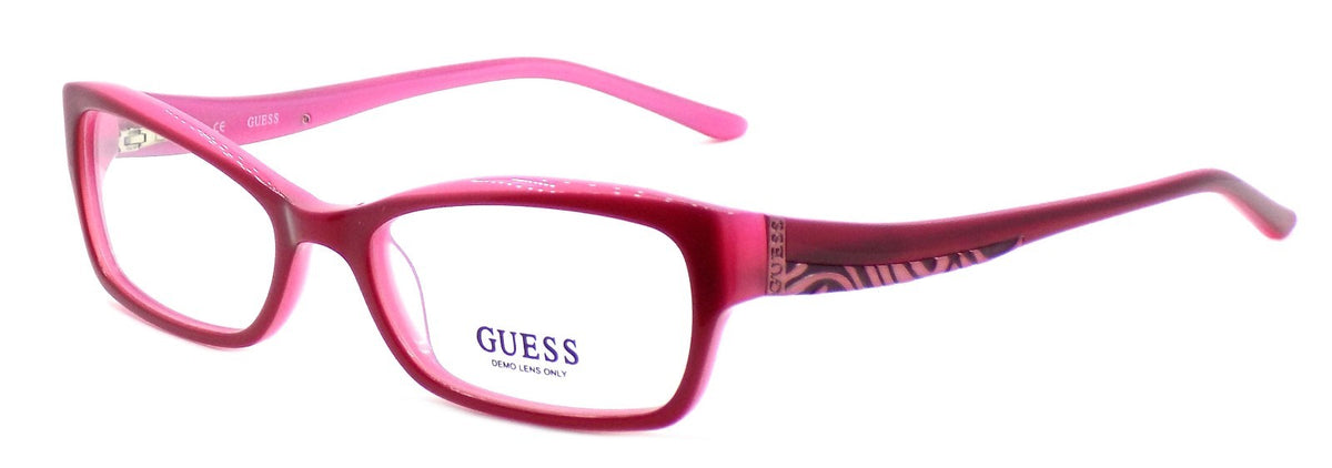 GUESS GU2261 BU Women's Eyeglasses Frames PETITE 51-17-130 Burgundy