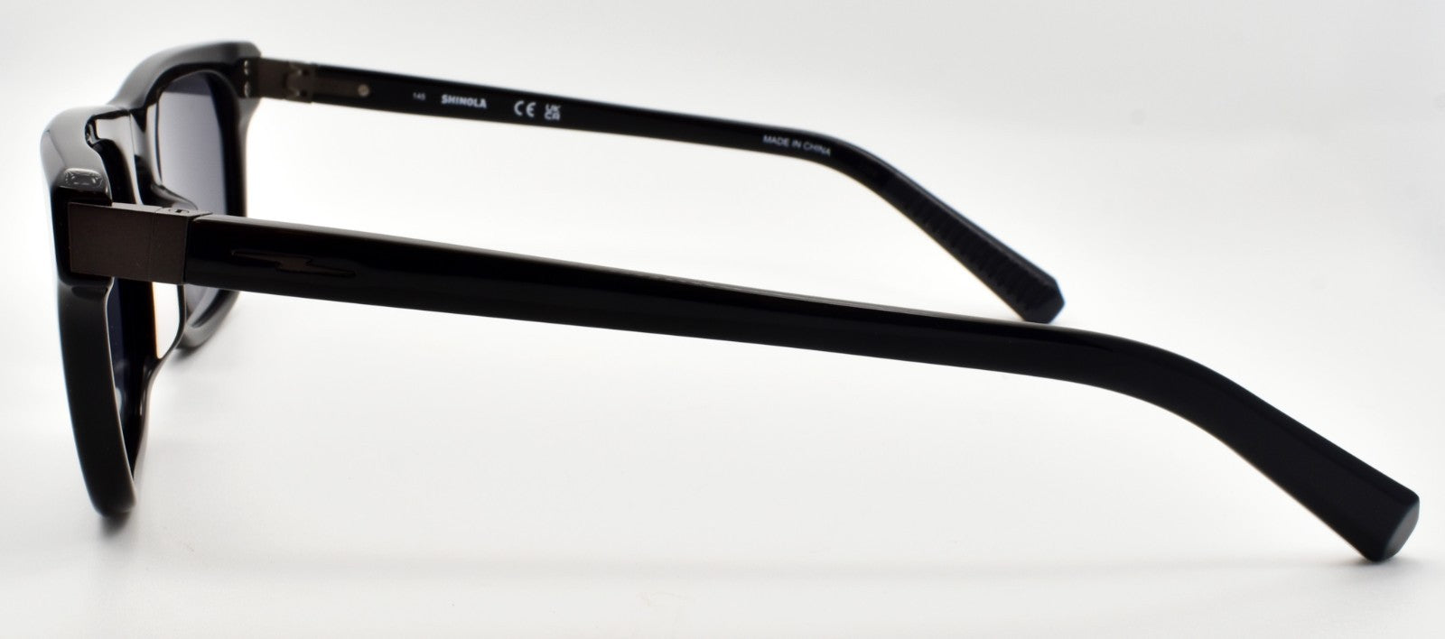 Shinola by Flexon SH1502S 001 Men's Sunglasses 52-20-145 Black / Gray2