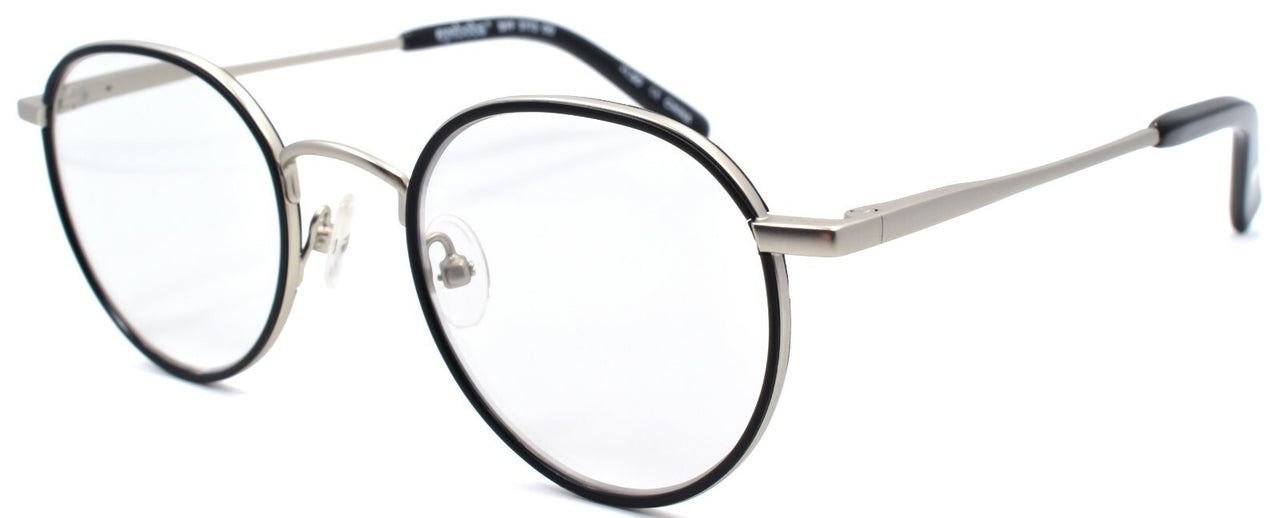 Eyebobs BFF 3173 00 Unisex Reading Glasses Black / Silver +1.00