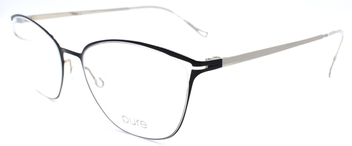 Airlock 5002 001 Women's Eyeglasses Frames Titanium 52-17-140 Black