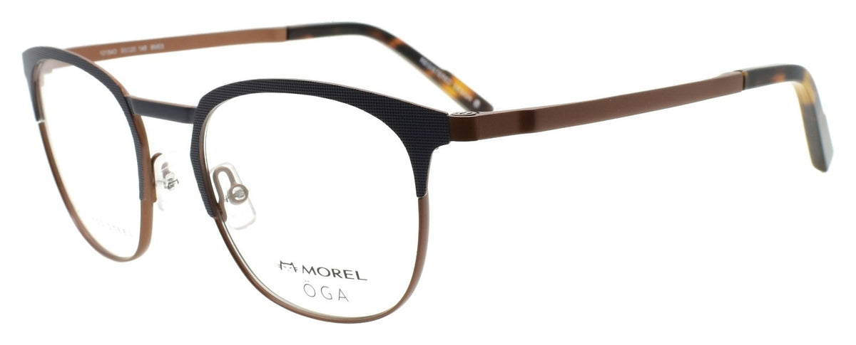 OGA 10154O BM03 Morel Men's Eyeglasses Frames 50-20-145 Blue / Brown