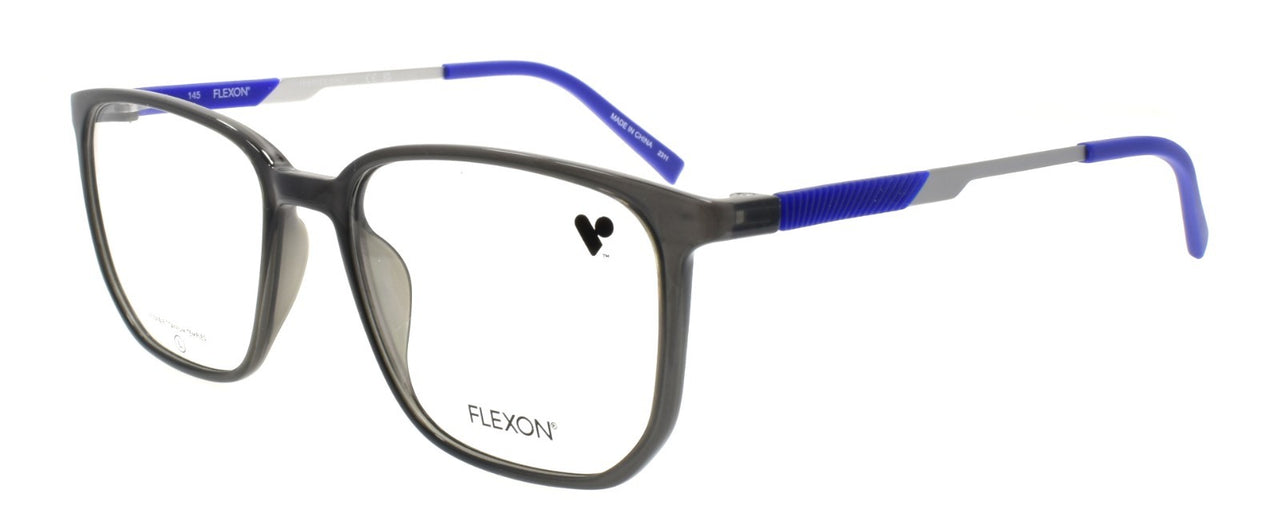 Flexon EP8022 020 Men's Glasses Crystal Gray 53-18-145 Titanium Arms