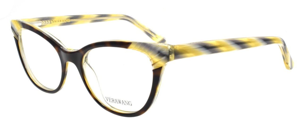 Vera Wang V392 TO Women's Eyeglasses Frames Petite Cat Eye 49-17-135 Tortoise