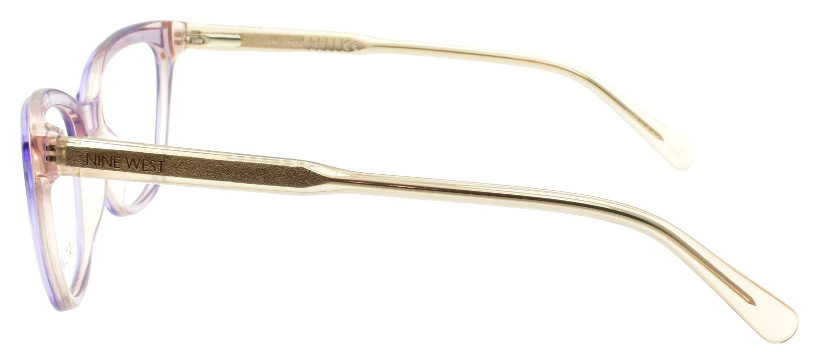 Nine West NW5219 557 Women's Eyeglasses Frames Acetate 52-16-140 Lilac / Peach2