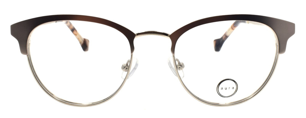 Aura Eyewear LoDo GUN Eyeglasses Frames 49-19-140 Gunmetal
