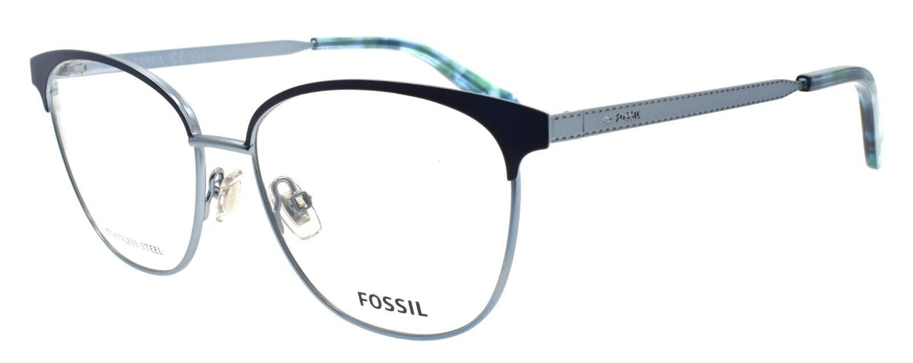 Fossil FOS 7149/G FLL Women's Eyeglasses Frames 53-16-140 Matte Blue