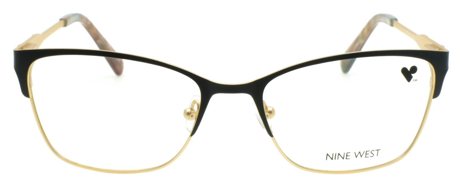 Nine West NW1106 N 340 Women's Eyeglasses Frames 52-17-140 Emerald / Gold1