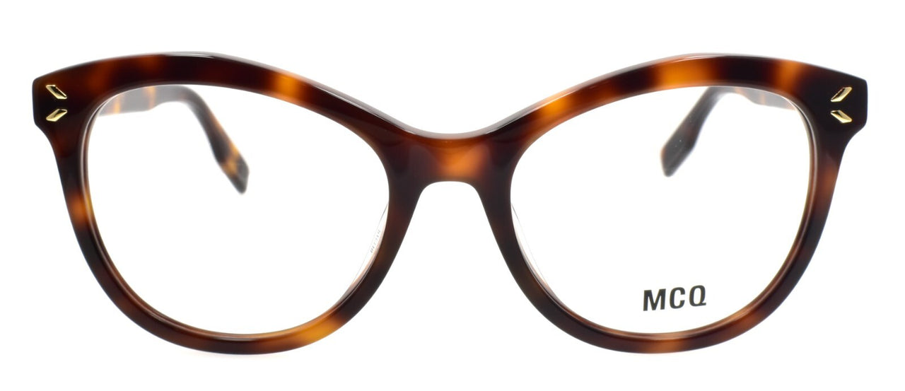 McQ Alexander McQueen MQ0330O 006 Women's Eyeglasses Frames 51-18-145 Havana