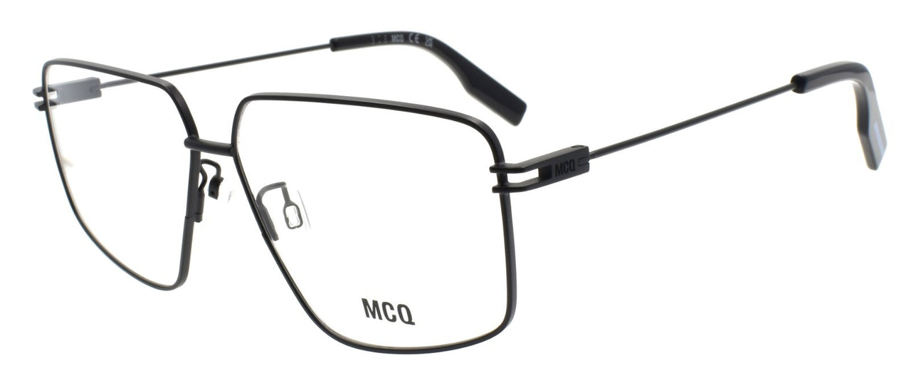 McQ Alexander McQueen MQ0371O 001 Eyeglasses Frames 58-12-145 Matte Black