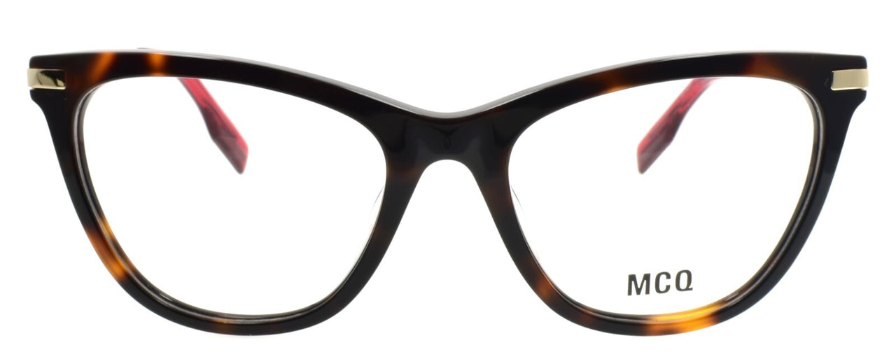 McQ Alexander McQueen MQ0339O 006 Women's Glasses Frames 52-18-140 Havana / Gold