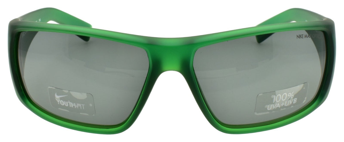 Nike Lava EV0818 337 Sunglasses Matte Pine Green / Gray Youth Fit Sports