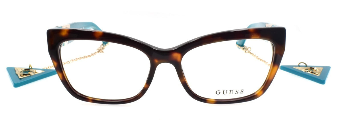 GUESS GU2960 056 Women's Eyeglasses Frames 54-16-145 Havana