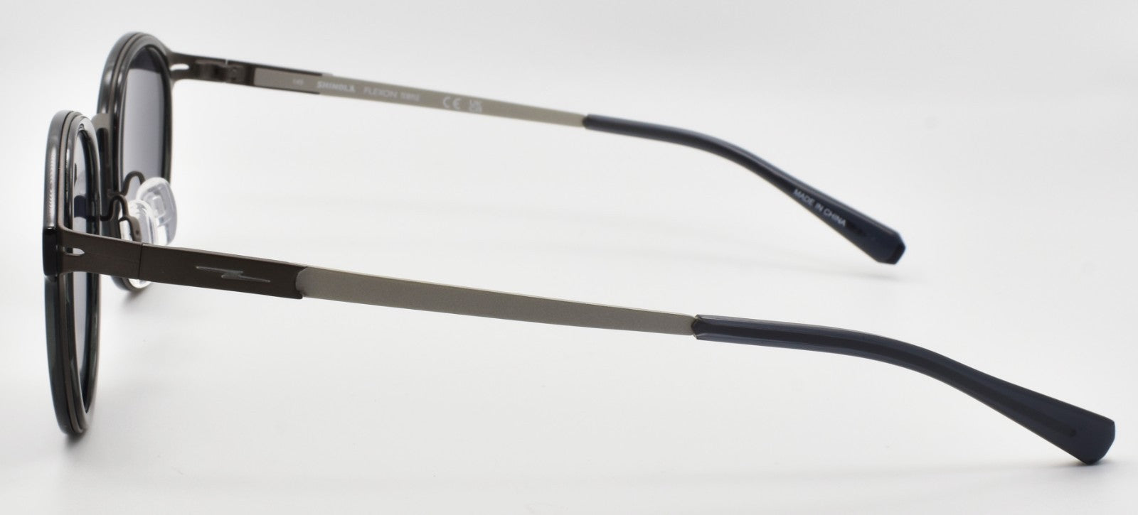 Shinola by Flexon SH3700S 012 Sunglasses 50-22-145 Crystal Carbon / Gray2