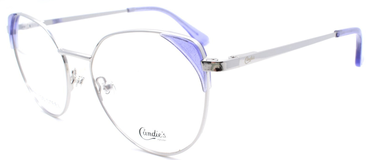 Candie's CA0181 010 Women's Eyeglasses Frames 52-17-140 Shiny Light Nickeltin