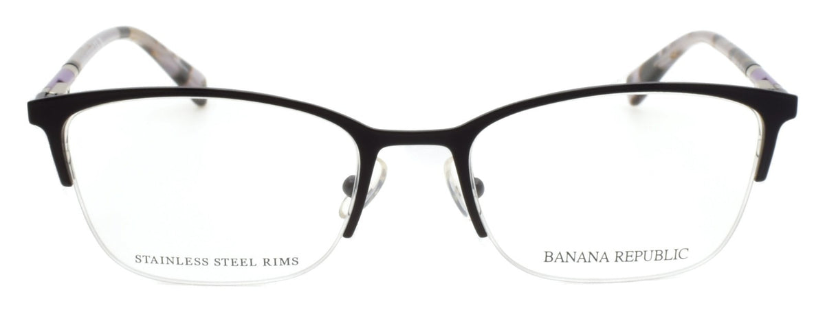 Banana Republic BR226 SK4 Women's Glasses Half-rim 50-18-135 Burgundy Wine
