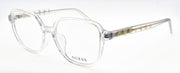 GUESS GU50154-D 026 Women's Eyeglasses Frames Acetate 52-17-140 Clear Crystal0