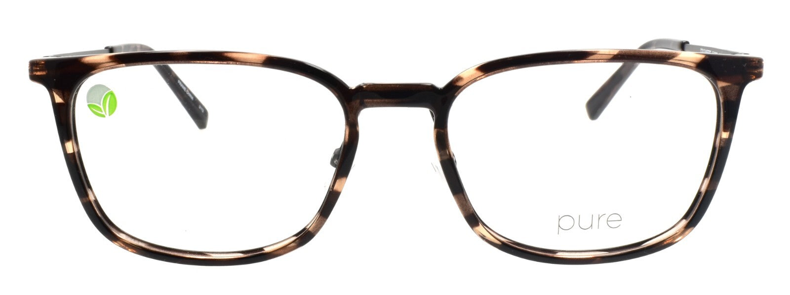 Airlock P-2009 213 Pure Men's Eyeglasses Frames 52-17-140 Smokey Copper Horn1