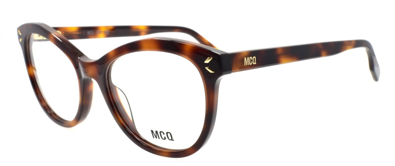 McQ Alexander McQueen MQ0330O 006 Women's Eyeglasses Frames 51-18-145 Havana