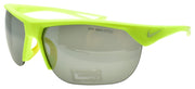 Nike Trainer EV1063 770 Sunglasses Half-Rim Wrap Yellow / Gray Youth Fit Sports0