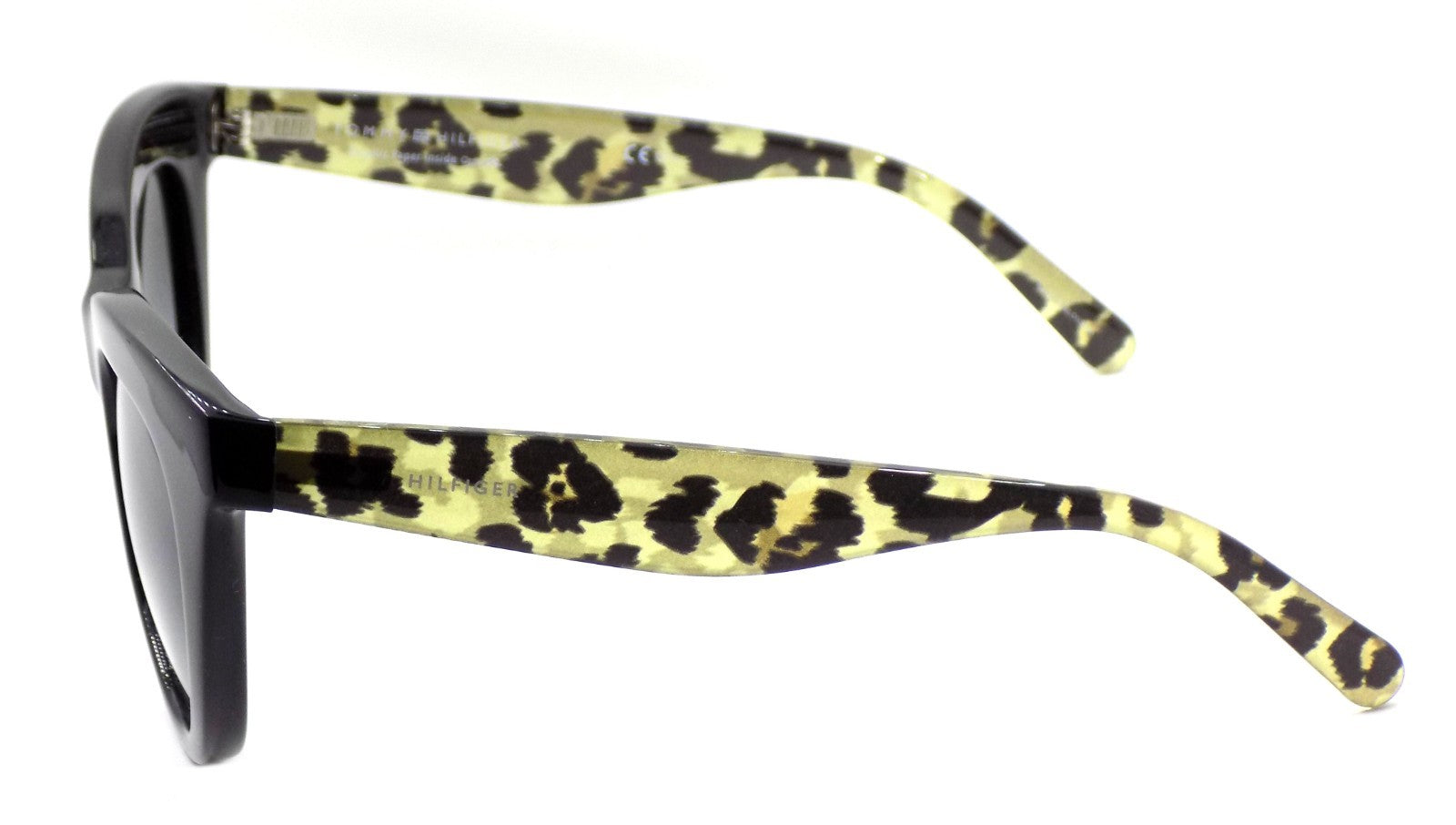 TOMMY HILFIGER TH1480/O/S FP39O Women's Sunglasses Cat Eye Black / Gold Leopard2