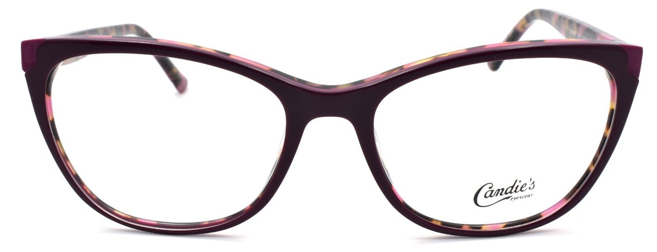 Candie's CA0188 081 Women's Eyeglasses Frames Cat Eye 53-17-140 Shiny Violet