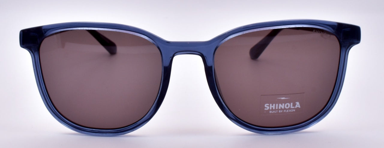Shinola by Flexon SH3701S 413 Sunglasses 52-19-145 Crystal Insignia Blue