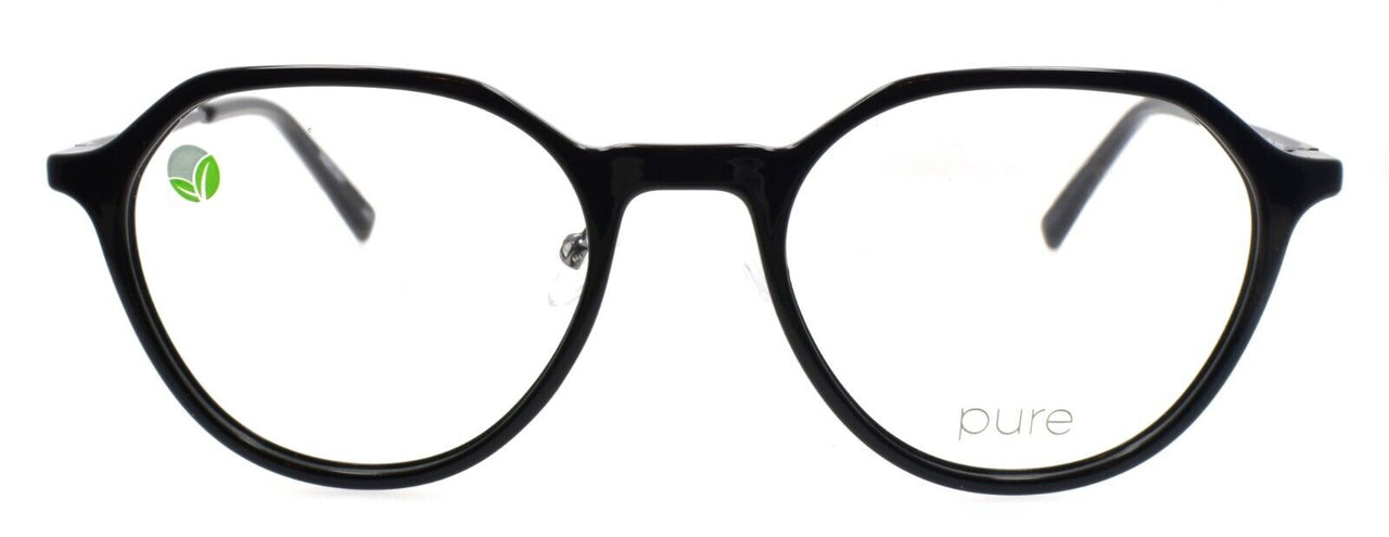 Airlock P-2011 001 Pure Men's Eyeglasses Frames 51-19-145 Black