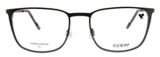 Flexon E1143 073 L Men's Eyeglasses Matte Gunmetal 54-18-145 Flexible Titanium1