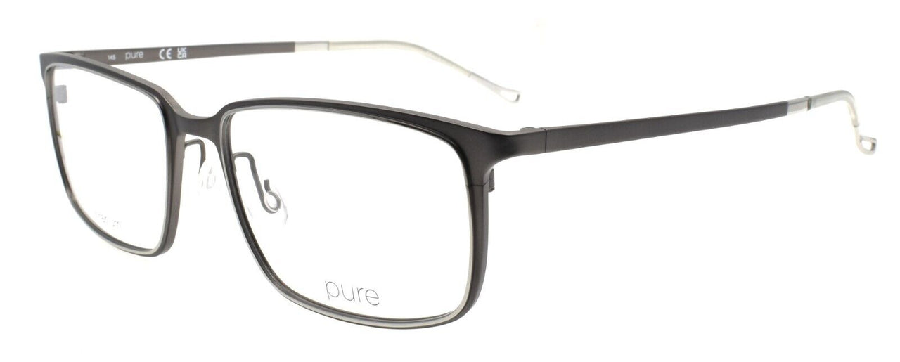 Airlock Pure P-4011 071 Men's Glasses Frames Titanium 56-17-145 Matte Gunmetal