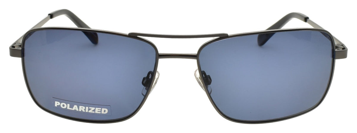Fossil FOS 3161/G/S R80 Men's Sunglasses Aviator Dark Ruthenium / Blue Polarized