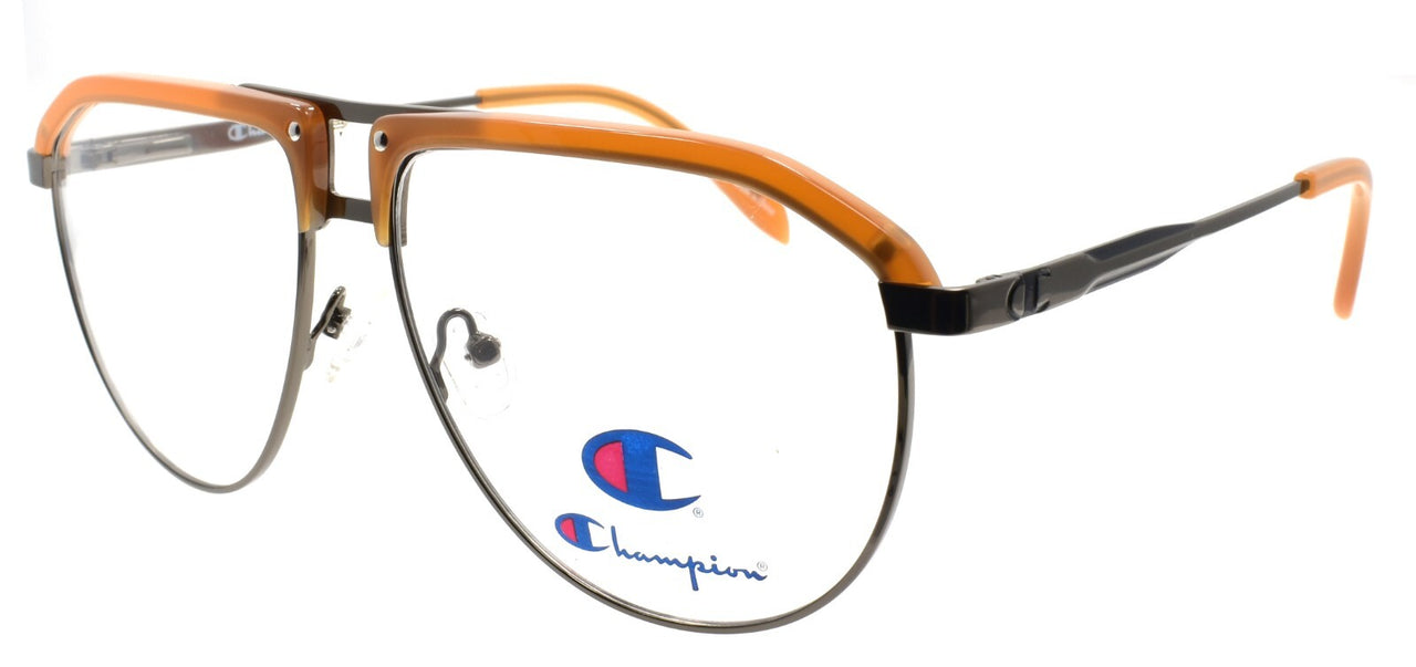 Champion Nate C03 Men's Glasses Frames Aviator Large 59-13-150 Orange / Gunmetal