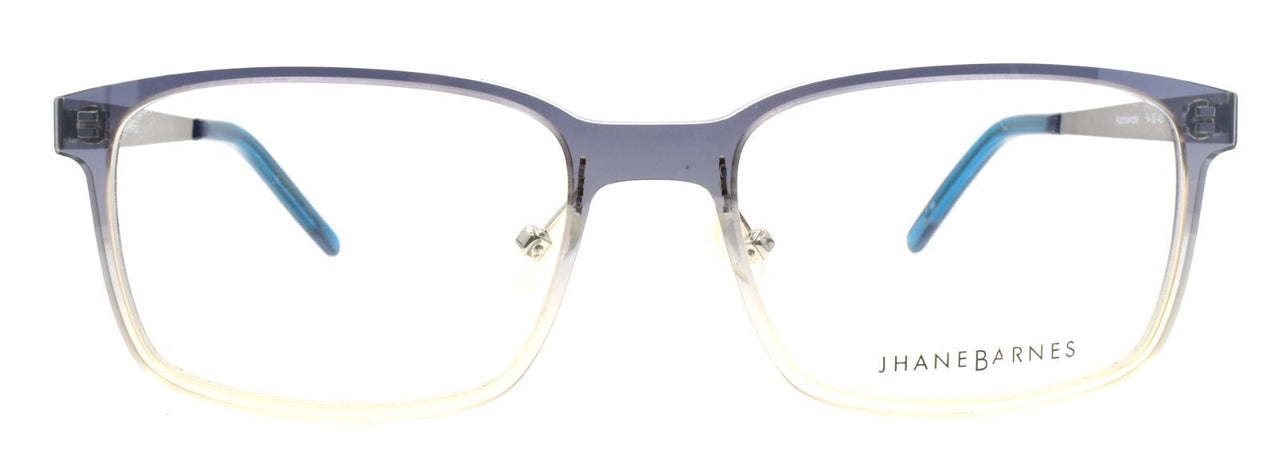 Jhane Barnes Approximate BL Men's Eyeglasses Frames 54-18-145 Blue / Silver