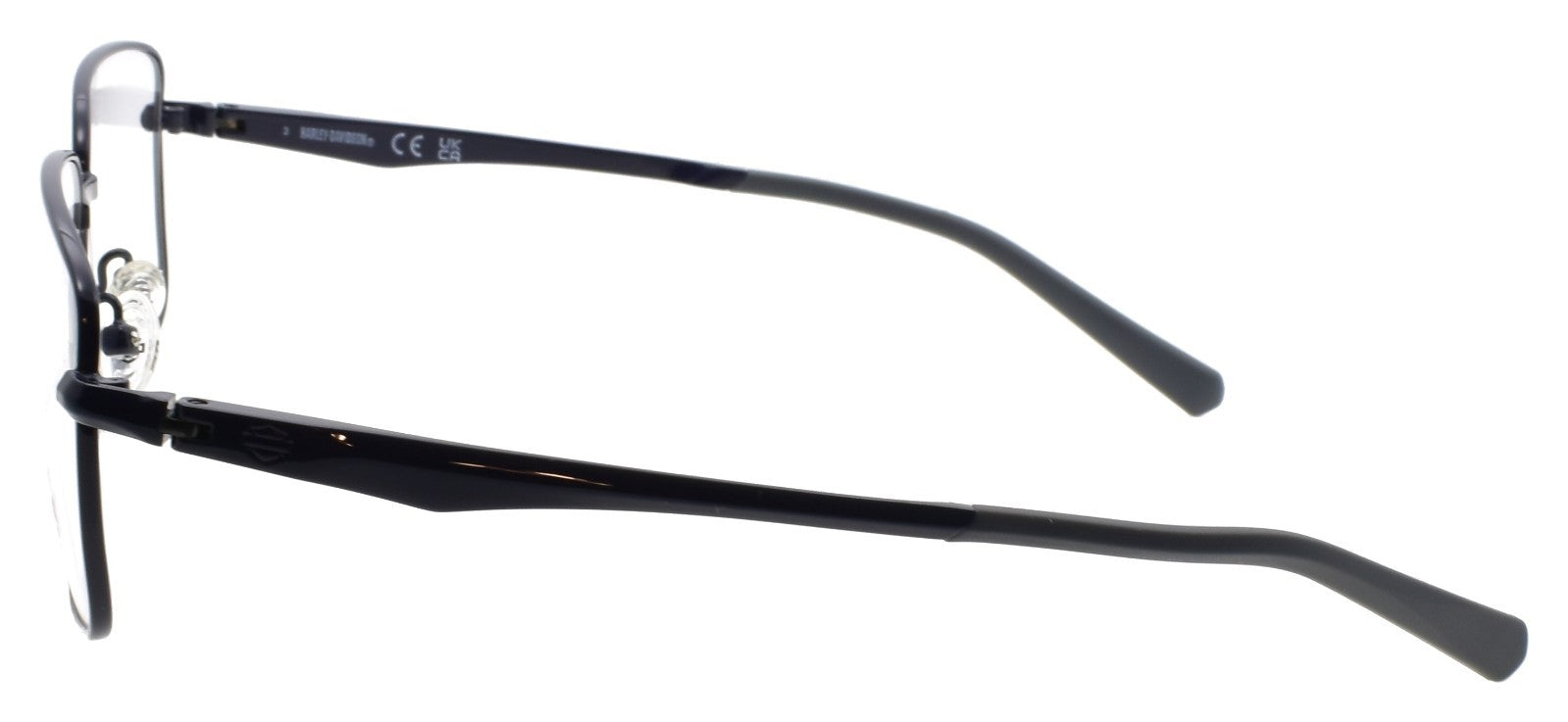 Harley Davidson HD50064 091 Men's Eyeglasses 58-15-145 Dark Blue2