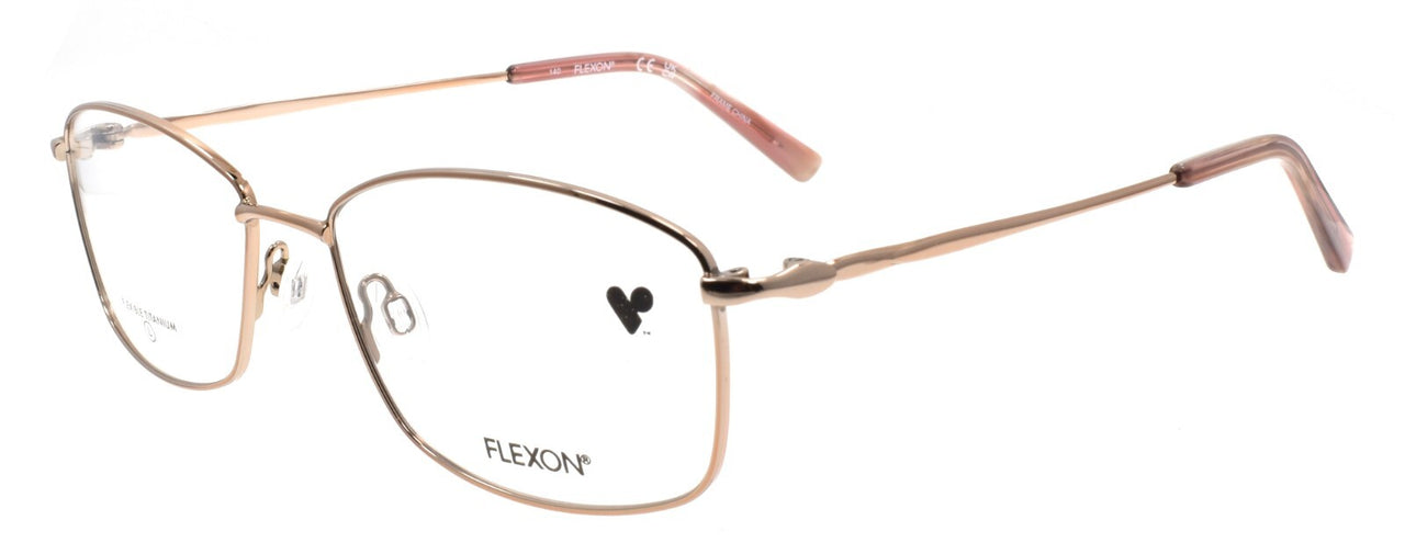 Flexon W3040 770 Women's Eyeglasses Rose Gold 56-18-140 Flexible Titanium