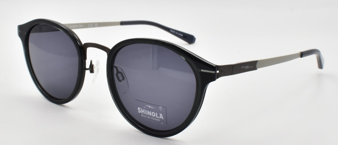 Shinola by Flexon SH3700S 012 Sunglasses 50-22-145 Crystal Carbon / Gray