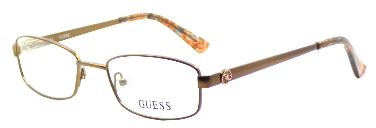 GUESS GU2524 049 Women's Eyeglasses Frames Petite 49-18-135 Matte Dark Brown