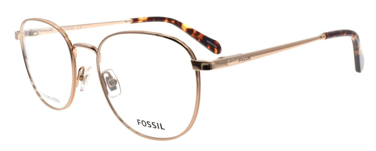 Fossil FOS 7072/G AU2 Women's Eyeglasses Frames 51-18-140 Rose Gold