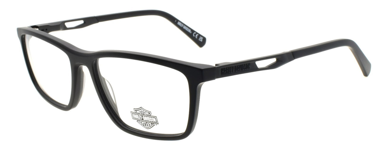 Harley Davidson HD50026 002 Men's Eyeglasses 55-16-145 Matte Black