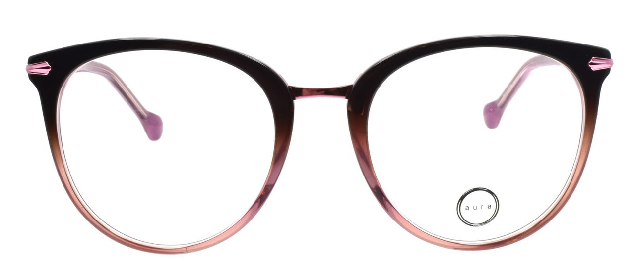 Aura  Bridgette Women's Eyeglasses Frames Acetate 53-20-140 Rose Fade