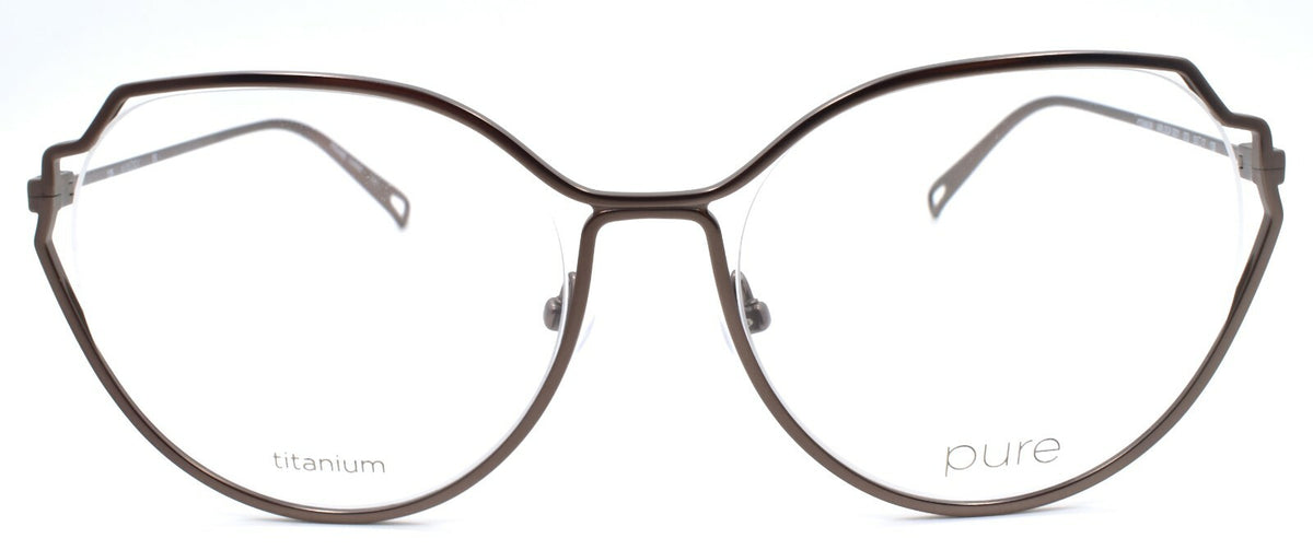 Airlock Pure 5001 033 Women's Eyeglasses Frames Titanium 53-17-135 Gunmetal