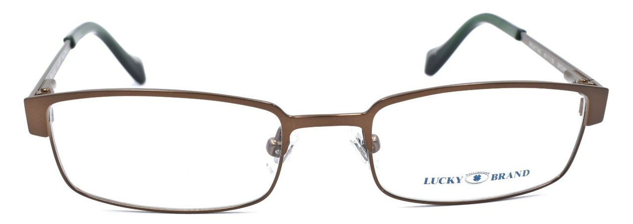 LUCKY BRAND Break Time Kids Unisex Eyeglasses Frames 48-17-130 Brown