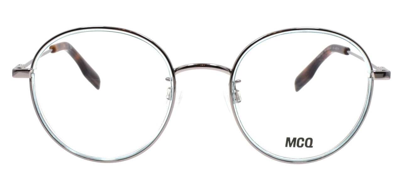 McQ Alexander McQueen MQ0316O 002 Eyeglasses Frames 49-22-140 Ruthenium